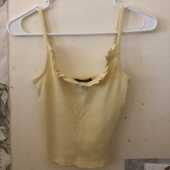 Forever 21 Tops - Yellow tank top